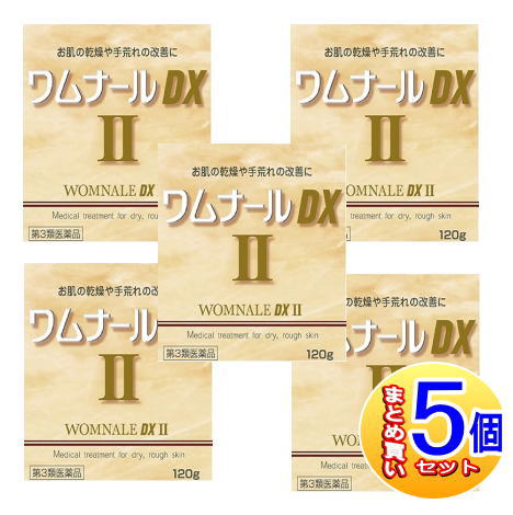 【第3類医薬品】ワムナールDX2 120g　ｘ5個セット