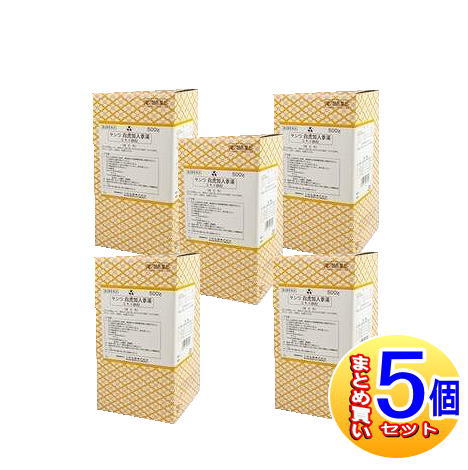 【5個書き割り】【第2類飲み薬】三和生薬 サンワ白虎加人蔘湯抽出エキス細粒  500g 【小型宅配便】sa