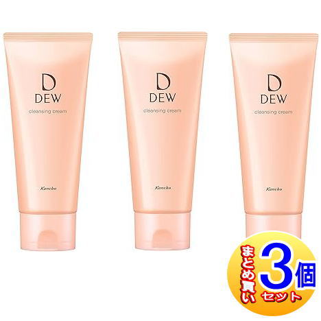 【小型宅配便/3個セット】カネボウ DEW(デュウ) クレンジングクリーム 125g 【3個セット】