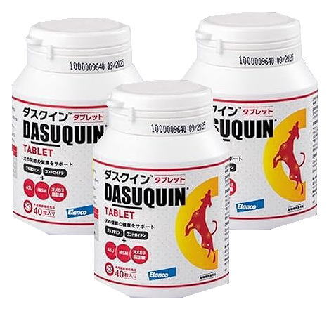 【3個セット】ダスクインタブレット 犬用 40粒【小型宅配便】|薬剤師常駐のくすりや