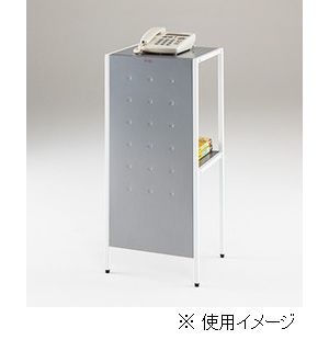林製作所 フロントパネル付き電話台 YS-239【代引・後払い不可】【時間帯指定不可】【個人宅配送不可】【工事現場への配送不可】