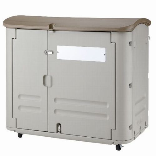 リッチェル 容量600L ワイドストレージ600 キャスター無し W125×D68×H105cm 屋外【代引・後払い不可】【個人宅配送不可】【時間帯指定不可】【工事現場への配送不可】