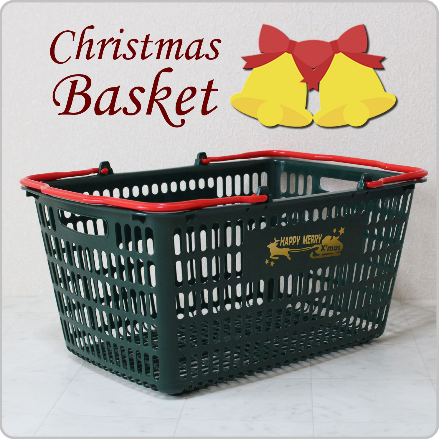 楽天市場】マーシャル オリジナル ショッピングバスケット 便利な 33L