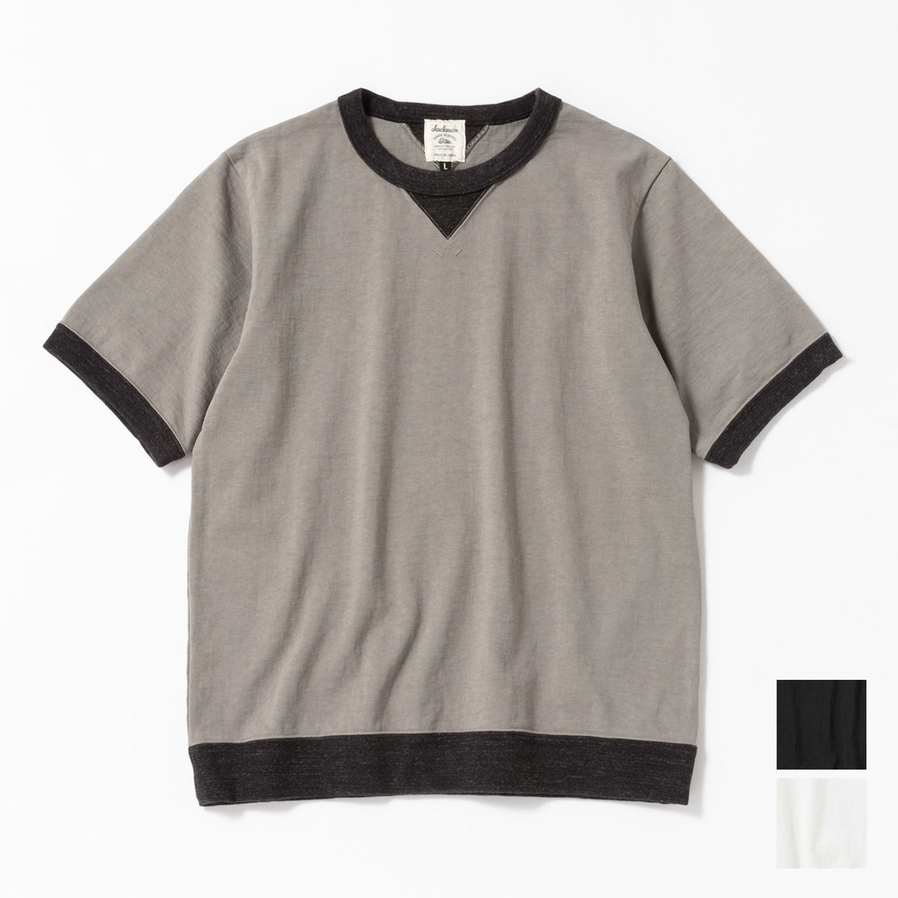 Jackman 万力マン JM5110 Dotsume Rib T-Shirt 半袖