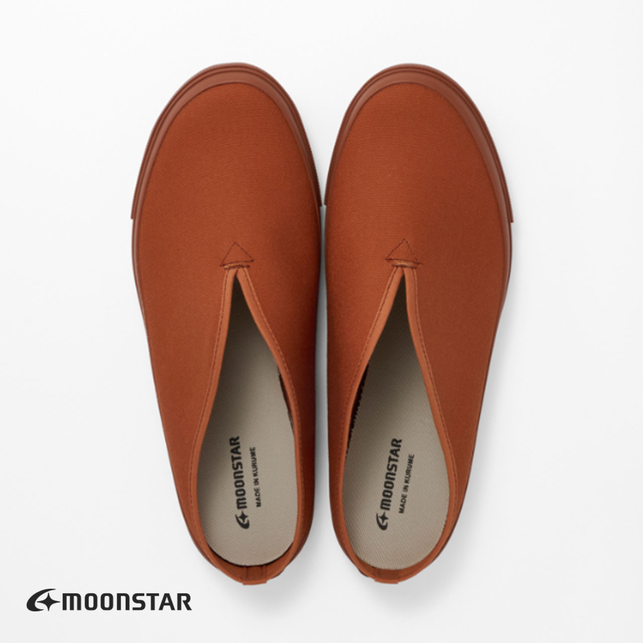 MOONSTAR お月さまはやりっ子 SLIT MULE 細長い切口 ミュール