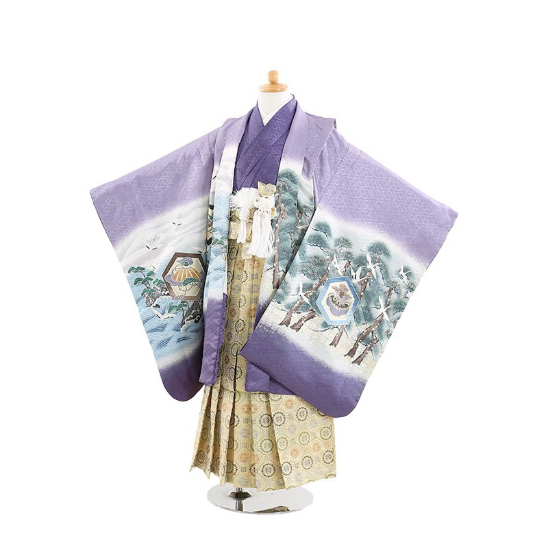 楽天市場】【レンタル】七五三 着物 5歳 羽織袴セット 男の子 15