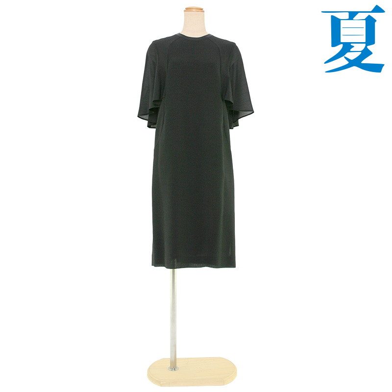 楽天市場 レンタル 当日発送 東京礼服センター発送商品 夏用 礼服 喪服 礼服 レンタル レディース ブラックフォーマル ワンピース 前ファスナー 授乳対応 サマー 夏 葬儀 通夜 9号 11号 13号 15号 女性 礼服 レディース Fy16ren07 Nazk047 礼服