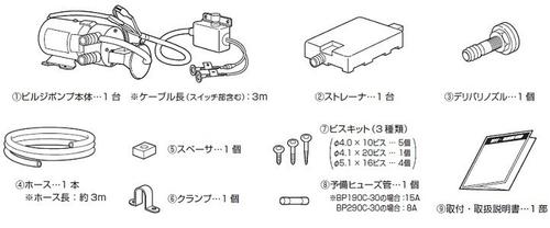 【送料無料セール中18,390円送料込み】【最安値】日立ビルジポンプ24VBP-290-J50ポンプBP290-J50工進BK-24相当品