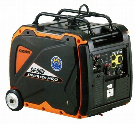 ●重量物の為、個人配達不可●  ■■ GV-30is ■■工進認定オンラインショップインバーター発電機停電 台風 防災 車中泊 キャンプ 災害 GV30iS