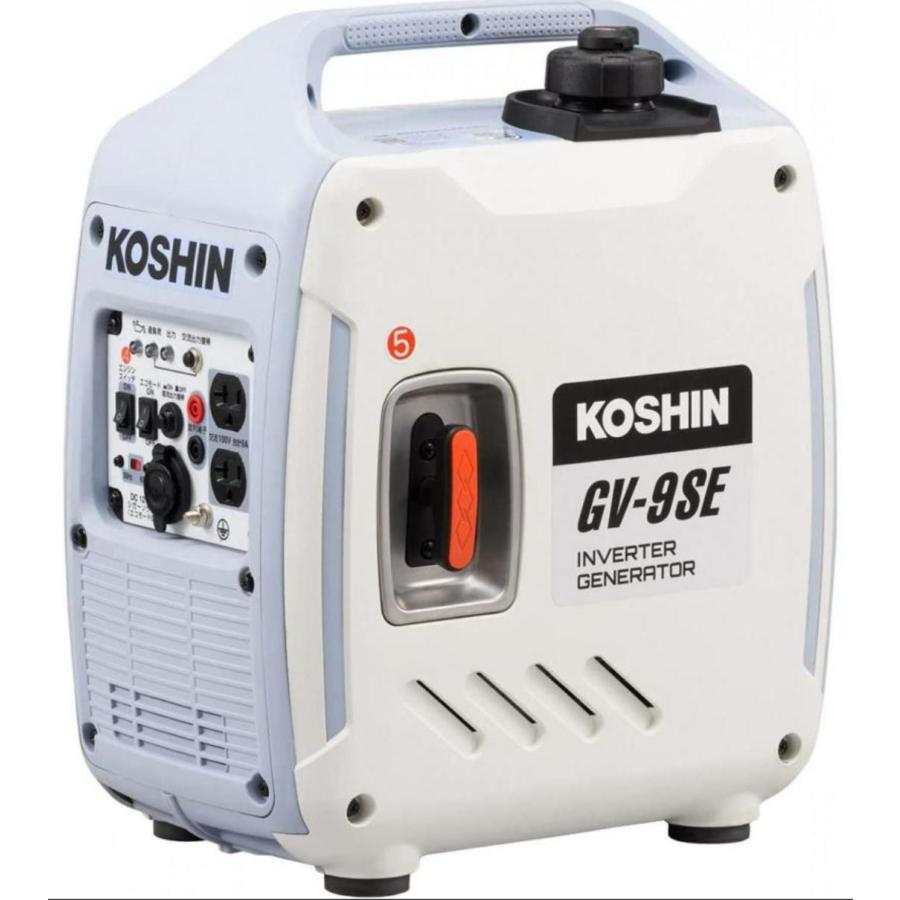 発電機・ポータブル電源 KOSHIN GV-9i 楽天市場】工進 インバーター 発電機 12v 100v ポータブル電源