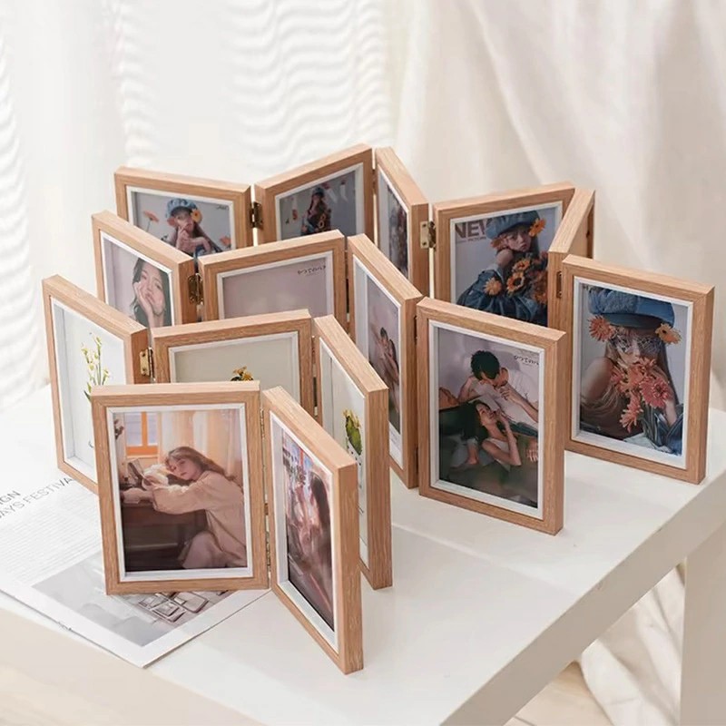 楽天市場】フォトフレーム 額縁 4面 2連/3連/4連/5連/6連 /7連/8連木製
