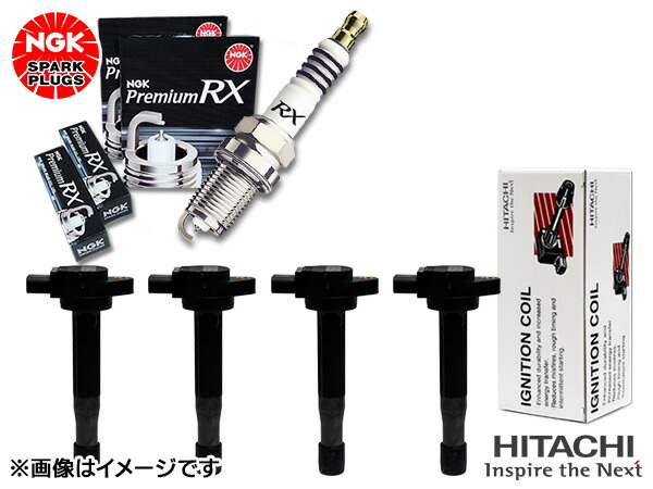アルファード ヴェルファイア ATH20W NGK 正規品 プレミアム RXプラグ 93228 4本 Astemo (旧日立) イグニッションコイル U13T03-COIL 4本 H24.06～H27.01