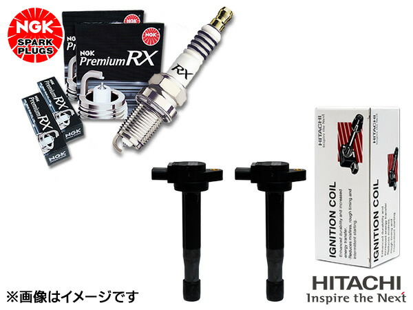 ジムニー シエラ JB43W NGK 正規品 プレミアム RXプラグ 94915 BKR6ERX-11P 4本 Astemo (旧日立) イグニッションコイル U12S03-COIL 2本 H22.08～H30.7