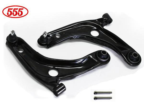 【マラソン期間中、エントリーP5倍♪】ラクティス SCP100 ターボ無 フロント ロアアーム 左右セット 三恵工業 555 SA-T022L SA-T022R H17.09～H22.08 送料無料