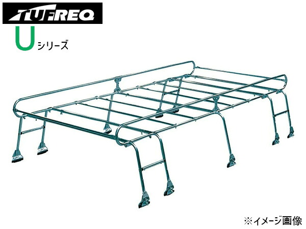 【エントリー+購入でP5倍★7/19 20時~7/25】バネットバン SK82 SK22 SKP2# ハイルーフ H11.6~ ルーフキャリア TUFREQ タフレック UH51 10本脚 Uシリーズ 法人のみ配送 送料無料|ハッピードライブヤブモト