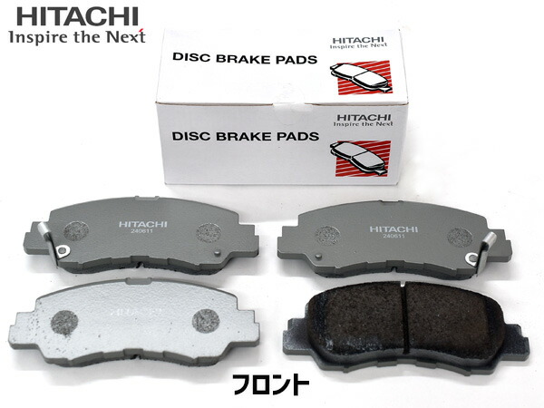 デリカD:5 CV1W ブレーキパッド フロント 前 Astemo (旧日立) アステモ 4枚セット HM020Z H31.02～ 送料無料