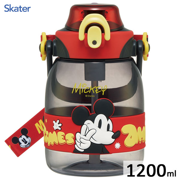 楽天市場】 ミッキーマウス 水筒 ストローホッパーボトル 1.2L 1200ml