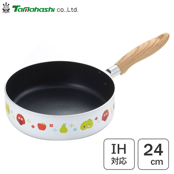 楽天市場】ガチャピン・ムック IH対応フライパン24cm (GM-104