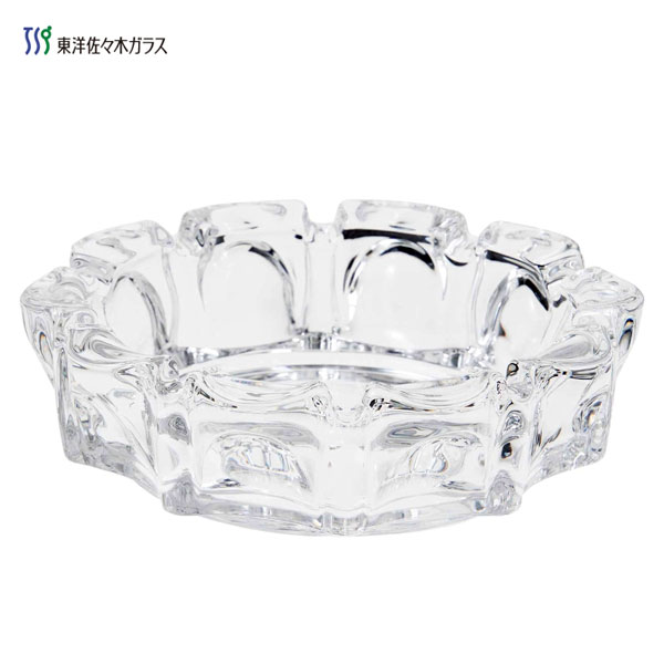 ★☆送料無料 未使用品 アッシュトレイ トレド 灰皿 6個 P-05507 東洋佐々木ガラス セット☆★