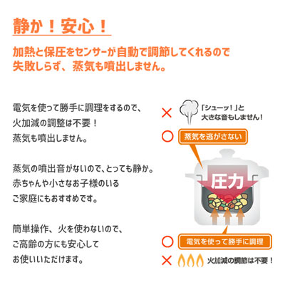 人気no 1 本体 家庭用マイコン 電気圧力鍋 4l ワンダーシェフ Oedd40 電気 圧力鍋 家電 便利 安心 安全 静か 3 4人分 無水調理 フッ素加工 Sgマーク Pseマーク Wonder Chef 1oficioverde Com Br