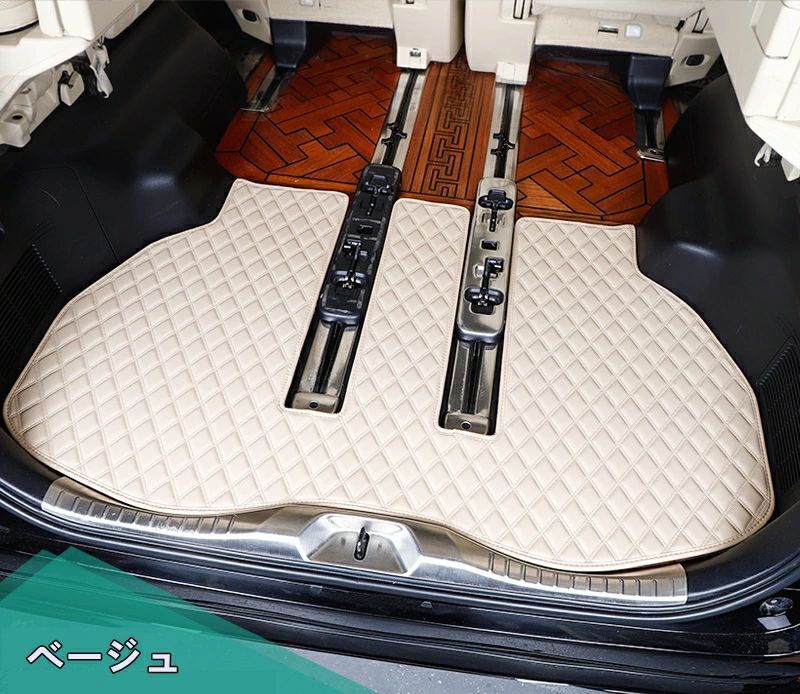 新品 トヨタ?アルファード/ヴェルファイア 30系 用 車のトランクマット 防水 カーゴマット ラゲッジマット レザー トランクトレイ 1ピ