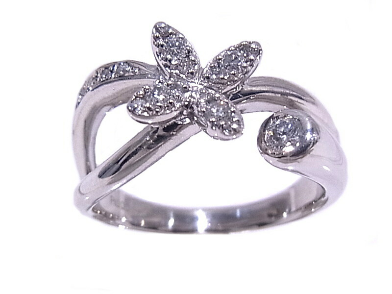指輪 Pt900　プラチナ　ダイヤリング 合計0.24ct【中古】【程度A】【質屋出品】【新品仕上げ済み】【ノーブランド】｜ヤギ質店・平塚駅前店