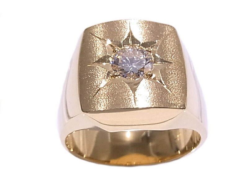 楽天市場】Pm850 プラチナ 指輪 印台ノーブランド リング ダイヤ 0.24