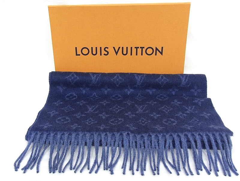 ルイヴィトン LOUIS VUITTON マフラーエシャルプ・モノグラム