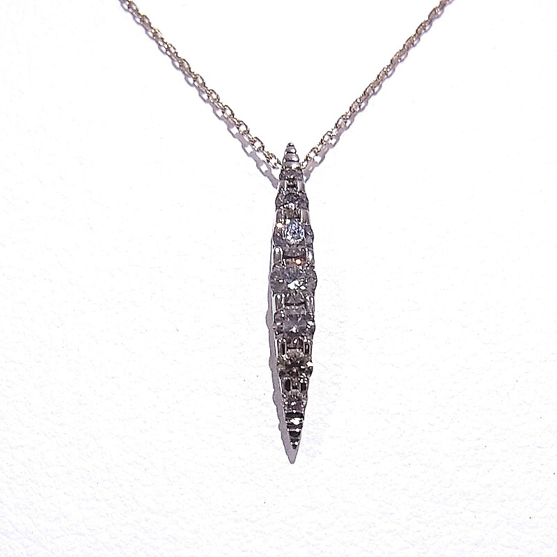 カシケイ　ネイキッド　ネックレス　NAKEDブラウンダイヤ　0.40ct 　Kashikey K18　BD【中古】【程度A】【美品】｜ヤギ質店・平塚駅前店