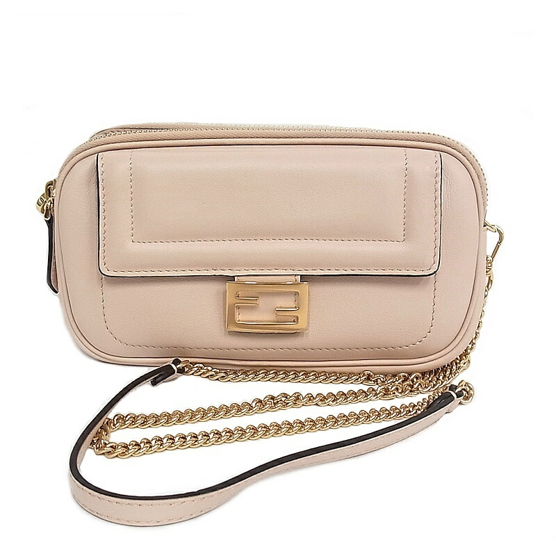 フェンディ FENDI ショルダーバッグ8BS044 A5DY イージーバゲット ピンク レザー【中古品】【程度A+】【美品】|ヤギ質店・平塚駅前店
