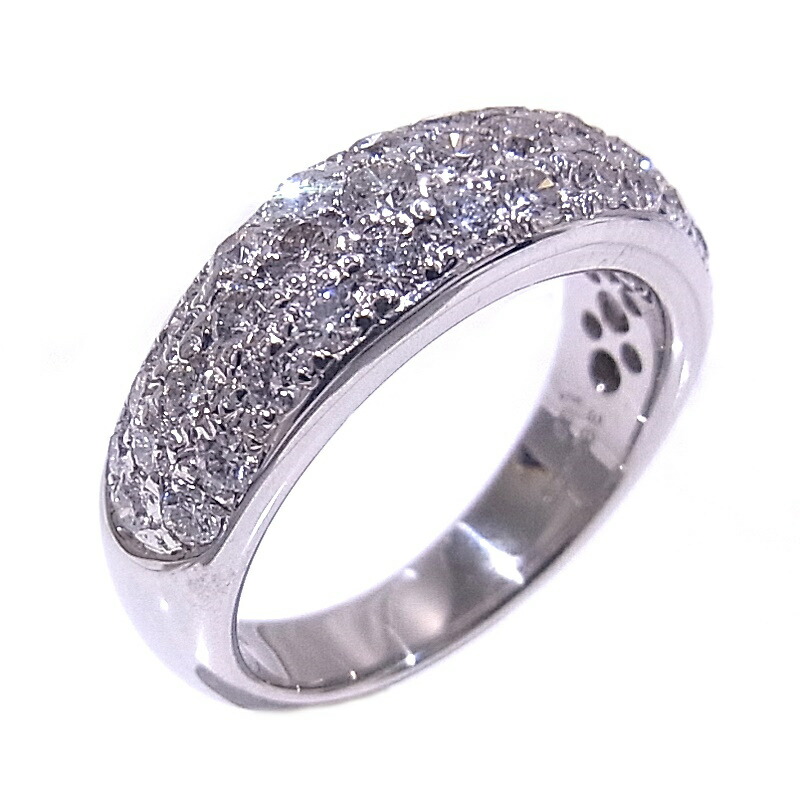 プラチナ　pm850 リング　ダイヤ0.17ct 16号 アップ18.97 g プラチナpm850 リングダイヤ0.17ct 16号 アップ18.97 g