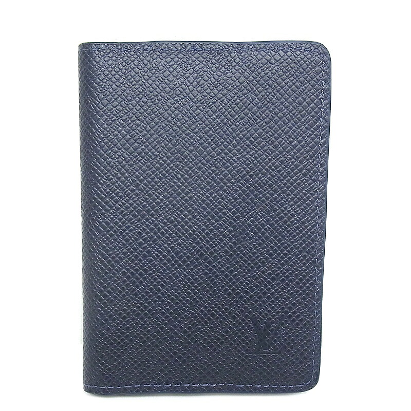 ルイヴィトン LOUIS VUITTON タイガオーガナイザー ドゥ ポッシュネイビー系　ブルーマリーンM30535 メンズ カードケース パスケース【未使用品】【程度S】【極上美品】｜ヤギ質店・平塚駅前店 32,370円