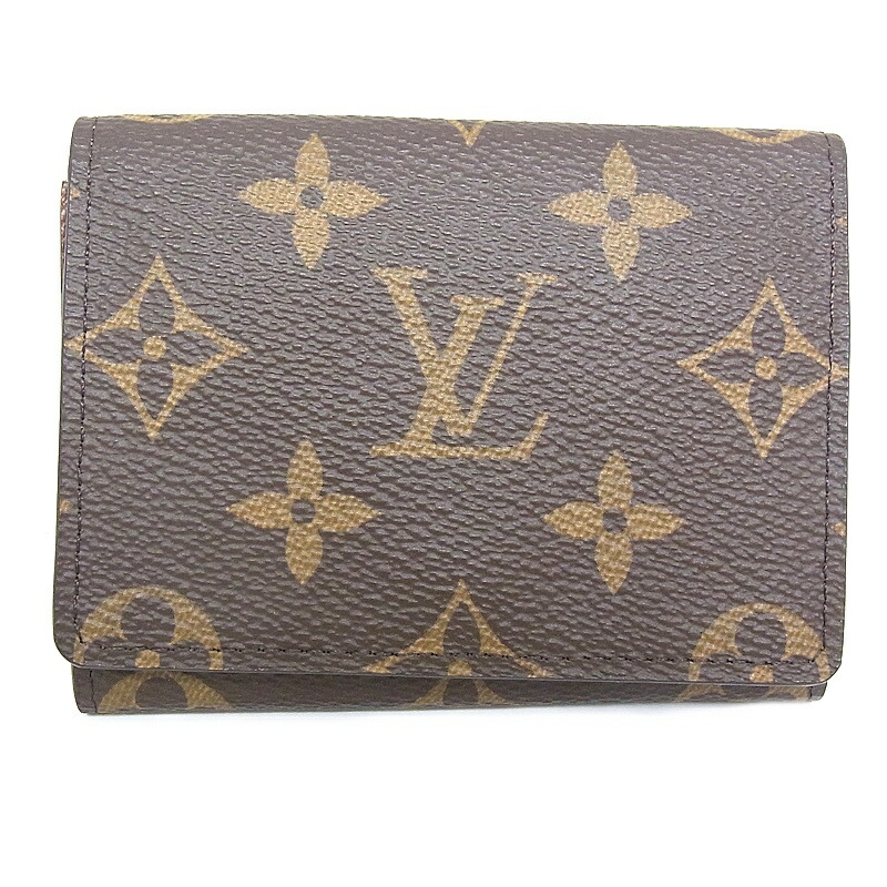 ルイヴィトン LOUIS VUITTON モノグラムM63801 名刺入れ カードケース ICタグ入りアンヴェロップ カルト ドゥ ヴィジット【美品】【程度A+】【中古品】