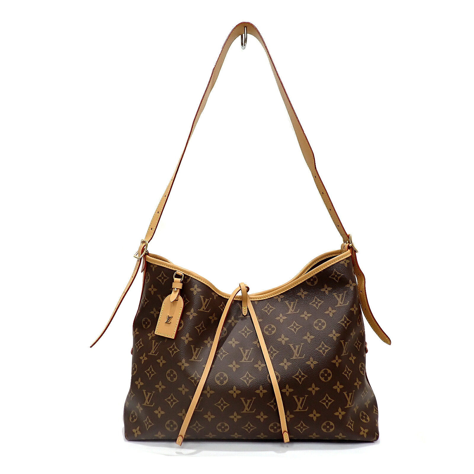ルイヴィトン　LOUIS VUITTON キャリーオール NM MM M46197　ショルダーバッグ　モノグラム 【中古】【程度A】【美品】