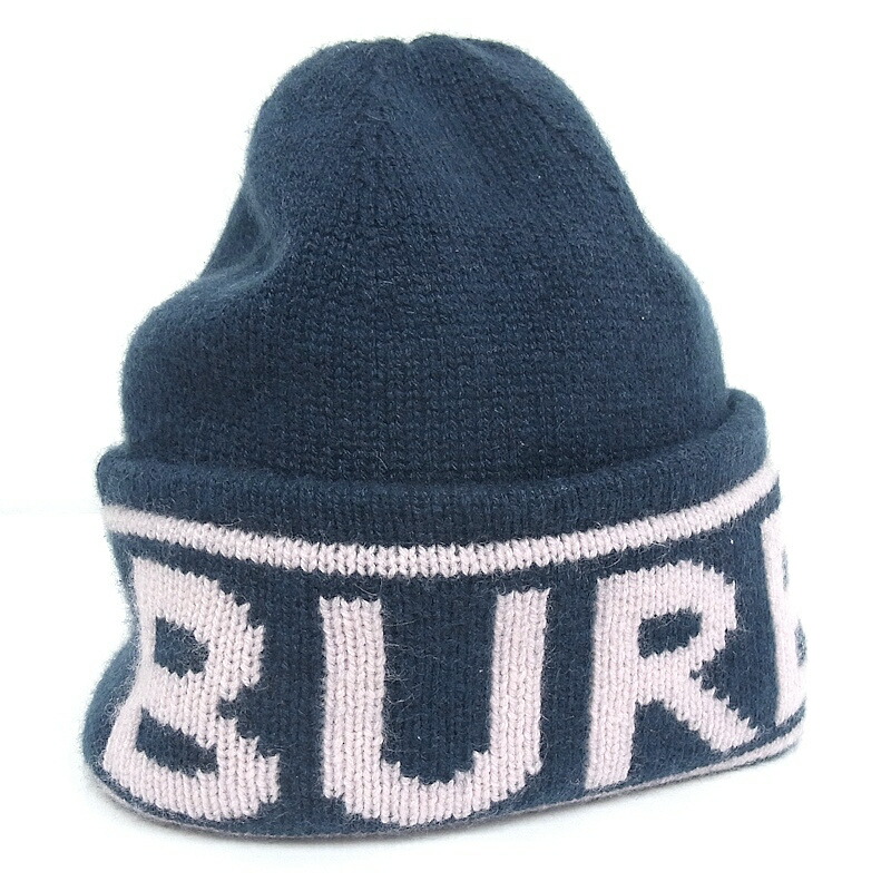 BURBERY LONDON バーバリーニット帽（ネイビー/ベージュ系）2個 楽天市場】BURBERRY(バーバリー) サイズ:M ストローハット