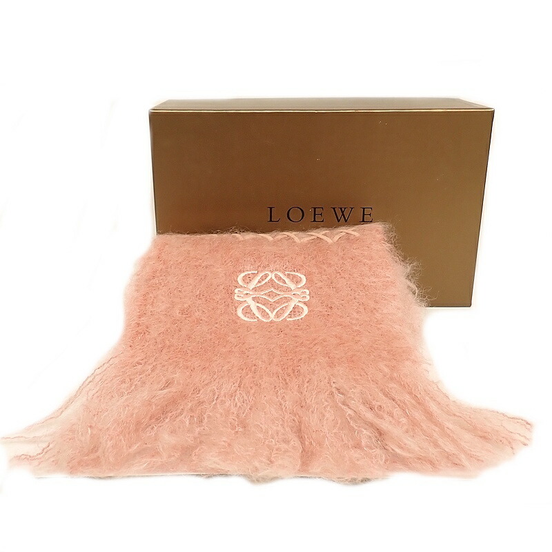 楽天市場】ロエベ （LOEWE） ウール モヘア スカーフ マフラー