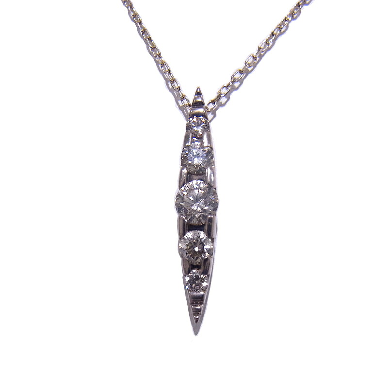 カシケイ ネイキッド ネックレス NAKEDブラウンダイヤ 0.30ct Kashikey K18 BD【中古】【程度A】【美品】|ヤギ質店・平塚駅前店