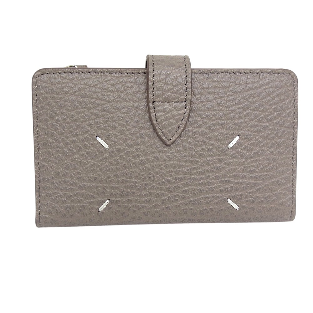 MAISON MARGIELA 住み家 マルジェラコインケース 二つ折り なめし革SA1VX0019 P4555 T2615【未当てはめる】【座標軸S】【限りない美品】