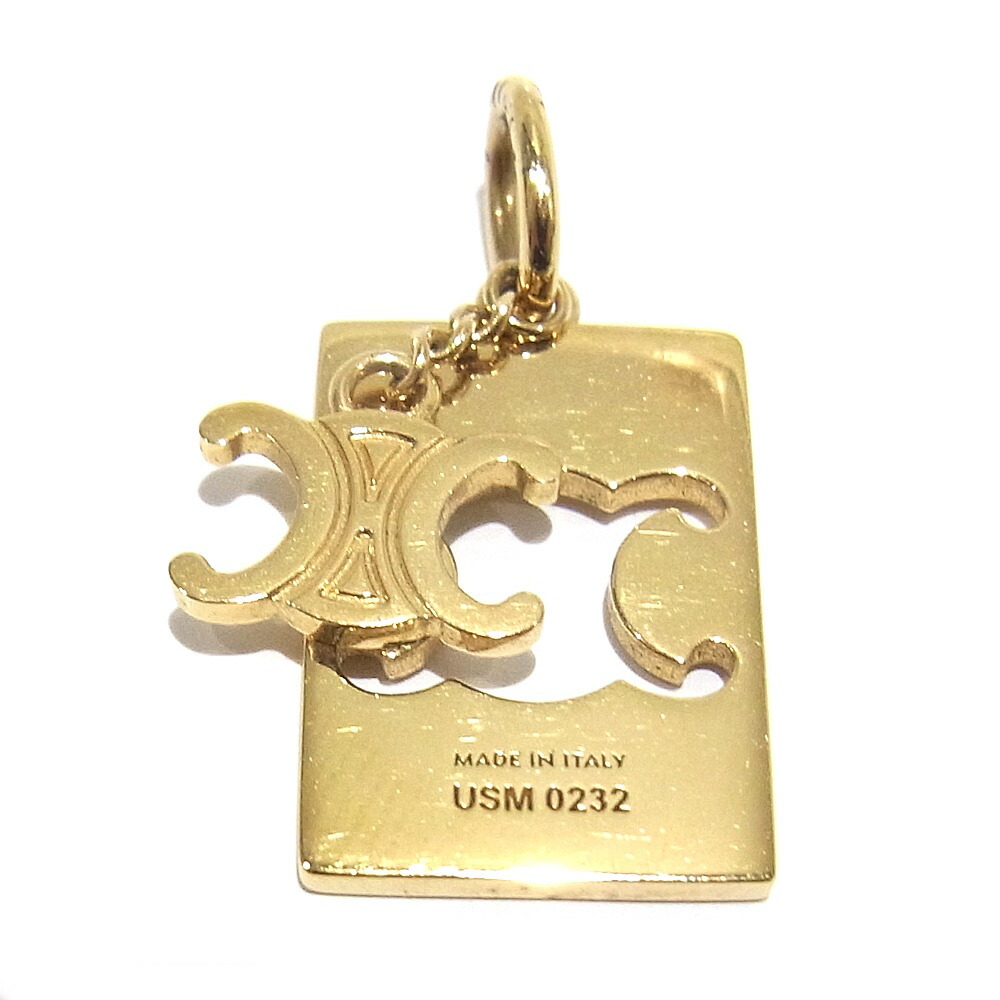 【美品】CELINE セリーヌ ネックレス マイヨン トリオンフ ゴールドカラー 楽天市場】CELINE(セリーヌ) トリオンフ ネックレス マイヨン