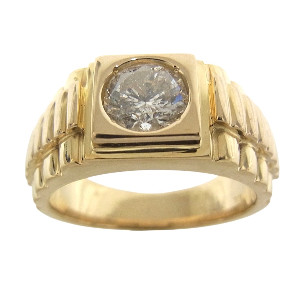 指輪 K18YG イエローゴールド ダイヤモンドリング 1.08ct 【中古】【程度A】【美品】|ヤギ質店・平塚駅前店