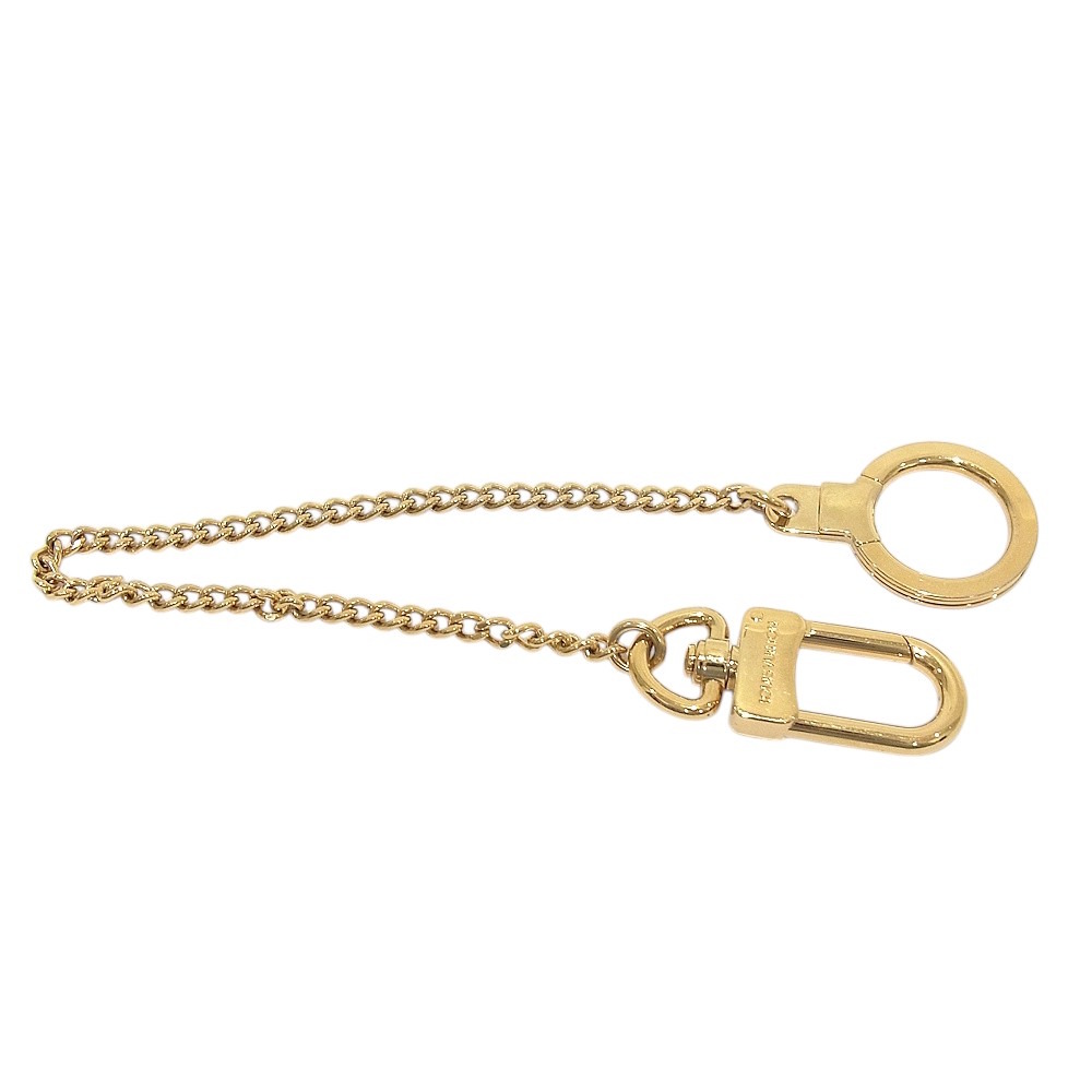 ルイヴィトン Louis Vuitton　M58021シェンヌアノクレ　キーチェーン　バッグチャームゴールドカラー　GP【中古】【程度B+】【良品】｜ヤギ質店・平塚駅前店