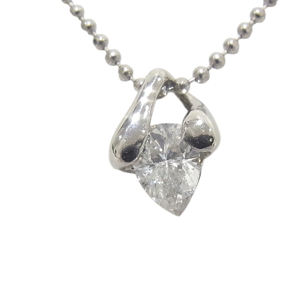 Pt850/Pt プラチナ ネックレスダイヤ0.32ct【中古】【程度A】【ノーブランド】|ヤギ質店・平塚駅前店