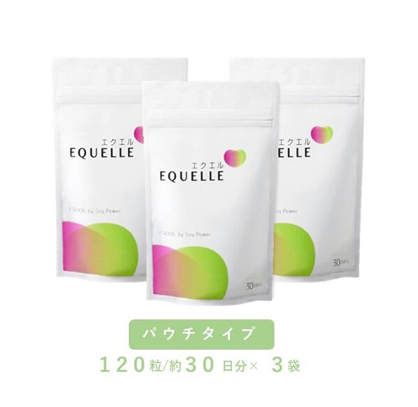 送料関税無料】 大塚製薬 エクエル EQUELLE １２０粒入り×３袋 約３か月分 qdtek.vn