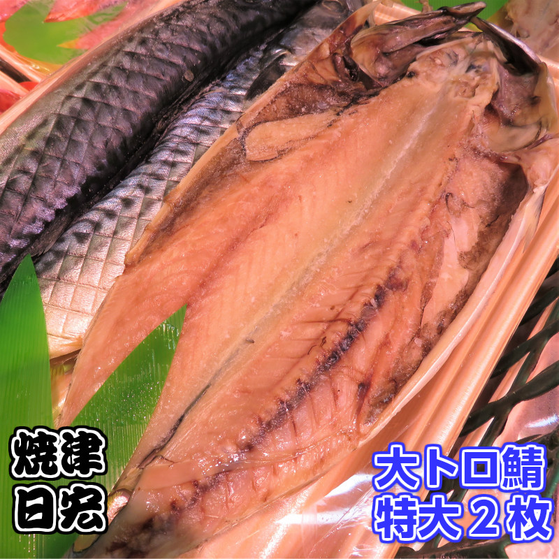 市場 大トロさば 200g〜300g 肉厚 さばのひもの 脂たっぷり 鯖 特大 が2枚 さばのひらき 大型サイズ ごはんのお供 サバの天日干し