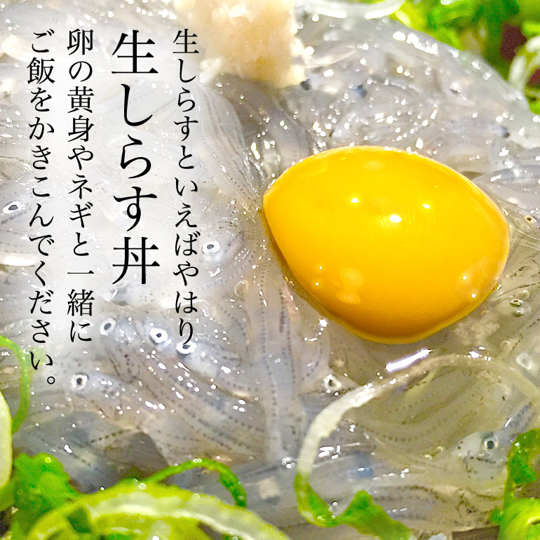 駿河湾産生しらす200g天然無添加鮮度抜群美味しい生シラスおつまみ生しらす丼酒のさかな