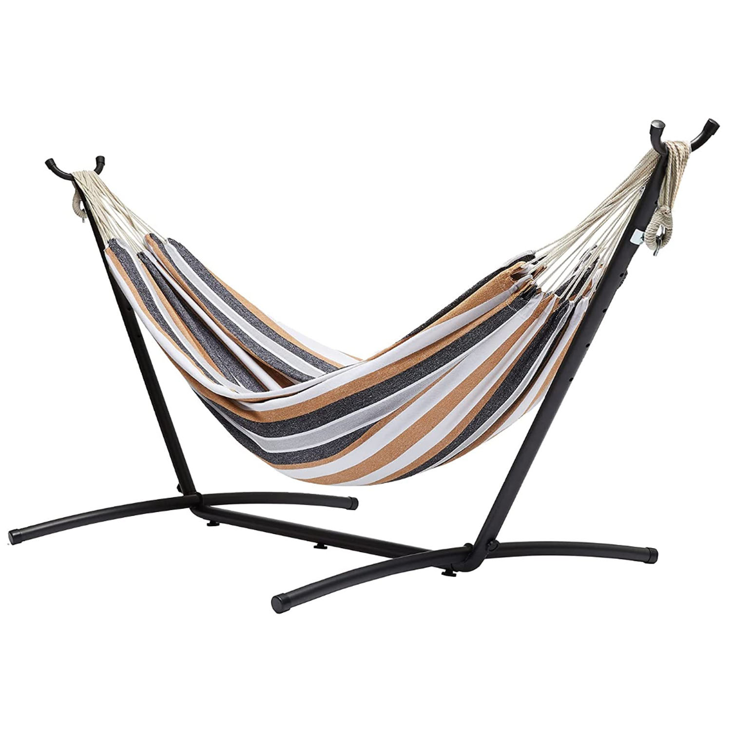 【未使用品】ダブルハンモック、スチールスタンド(省スペース2.7m) imgrc0091336699.jpg