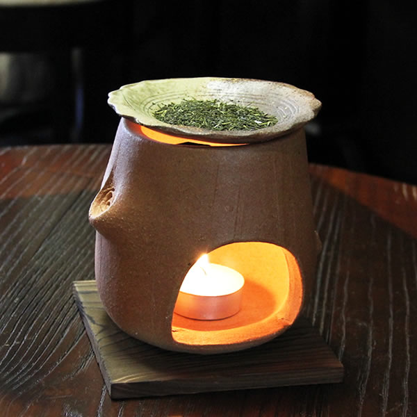 茶香炉 送料無料 ふくろう茶香炉 信楽焼 アロマポット 陶器 茶こうろ お茶 ギフト やきもの 仲良しフクロウ茶香炉 Ty 0009 Clinicalaspalmeras Com