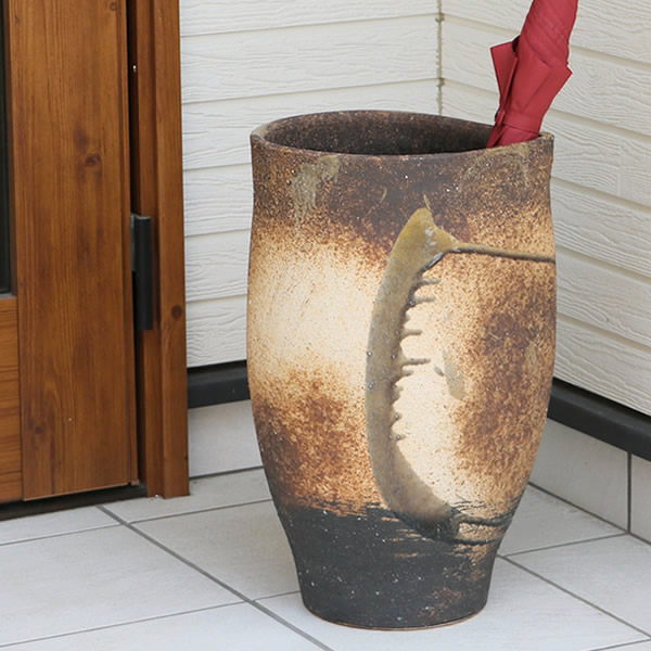 楽天市場】【1月24日20時開始15%OFFクーポン配布中】傘立て 陶器傘立て