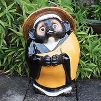 楽天市場】【ポイント10倍】信楽焼 お坊さん狸(鉄鉢) 信楽焼たぬき