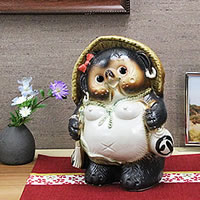 楽天市場】【スーパーSALE 20%OFFクーポン配布中】信楽焼 8号ひねり狸 楽天市場】【スーパーSALE 20%OFFクーポン配布中】信楽焼 8号ひねり狸